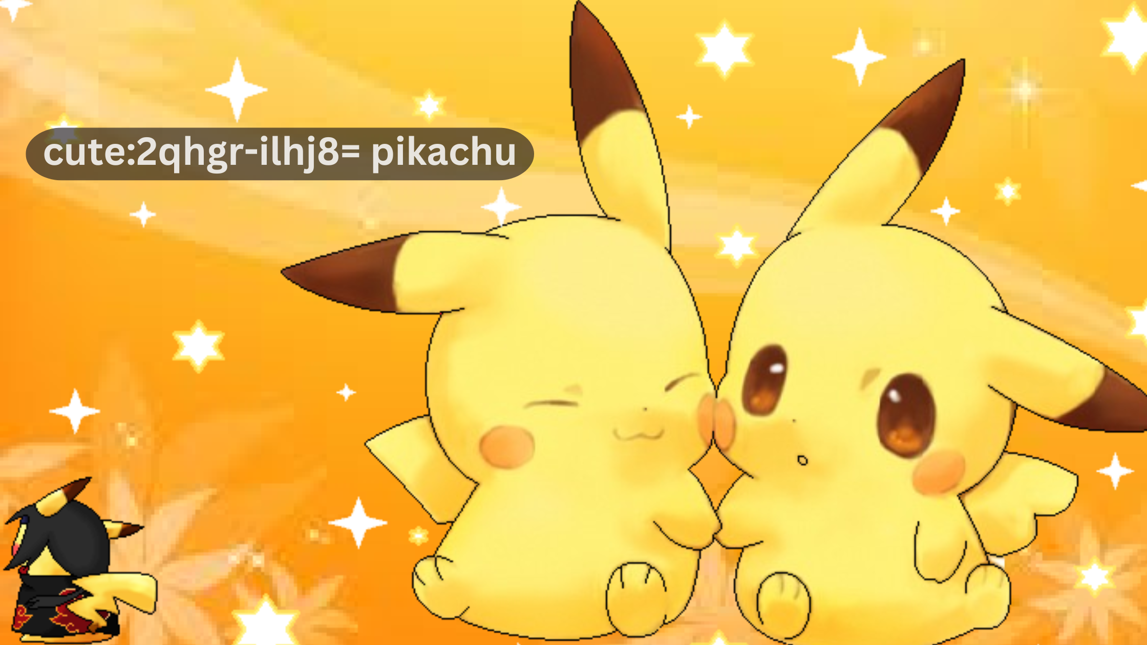 Cute:2qhgr-ilhj8= Pikachu