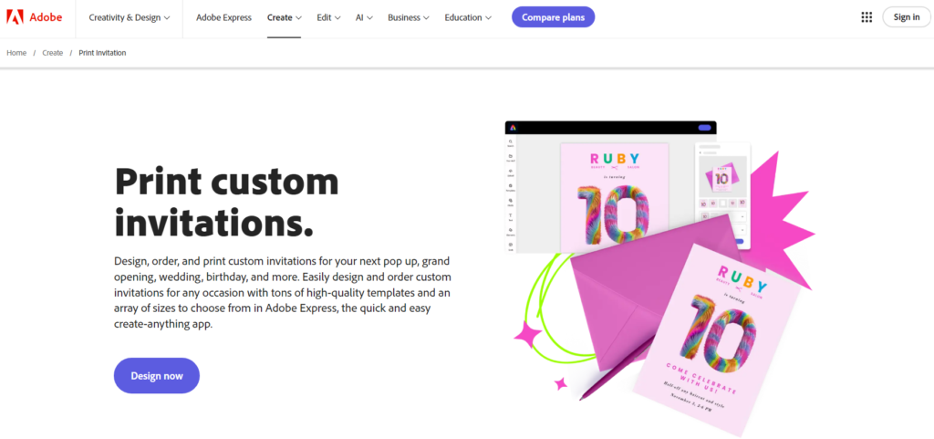Crafting Perfect Event Invitations with Adobe Express